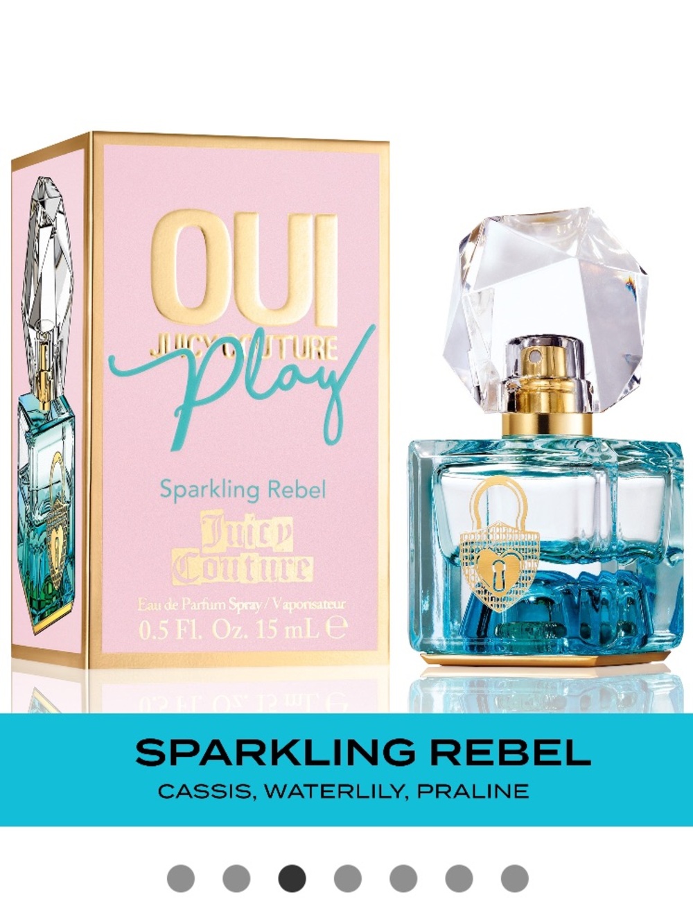 Oui juicy couture play sparkling rebel NEW IN BOX SEALED TWO AVAILABLE